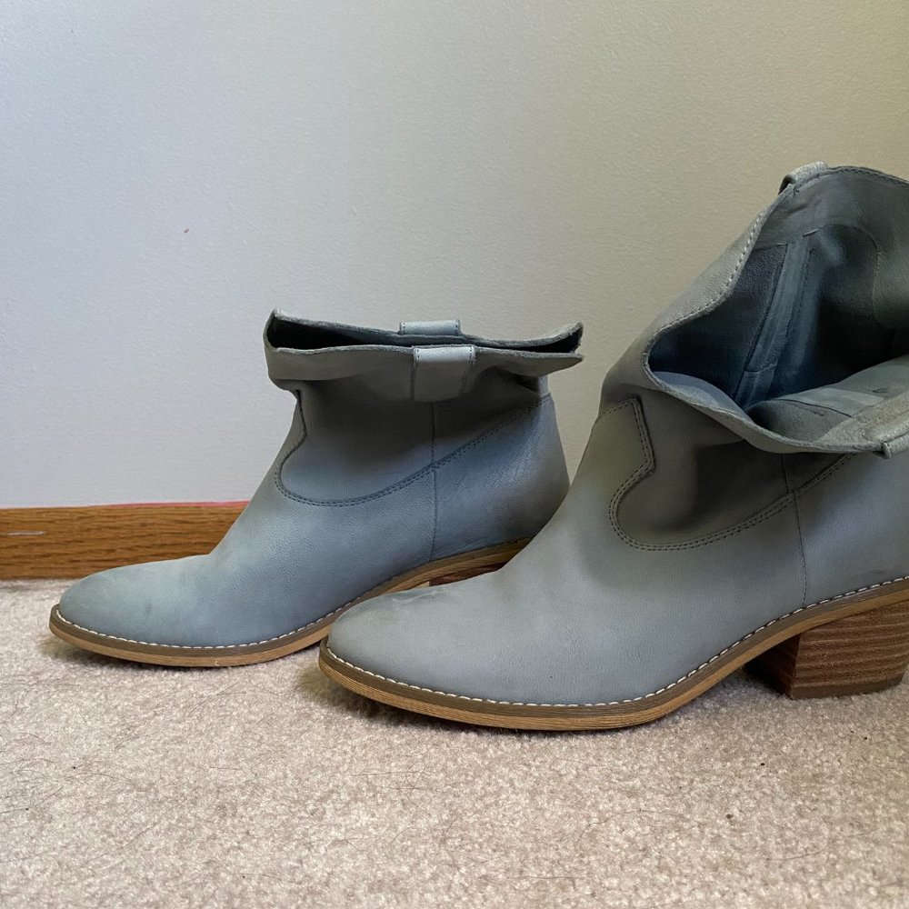 Blue Ankle Boots - Crown Vintage - Picture 4 of 8